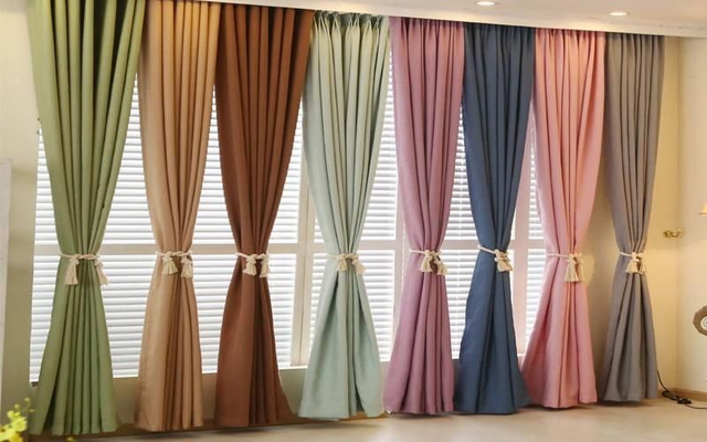 Curtains textiles